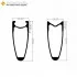 700C 50x20.5mm Clincher / Tubular Road Bike Rims